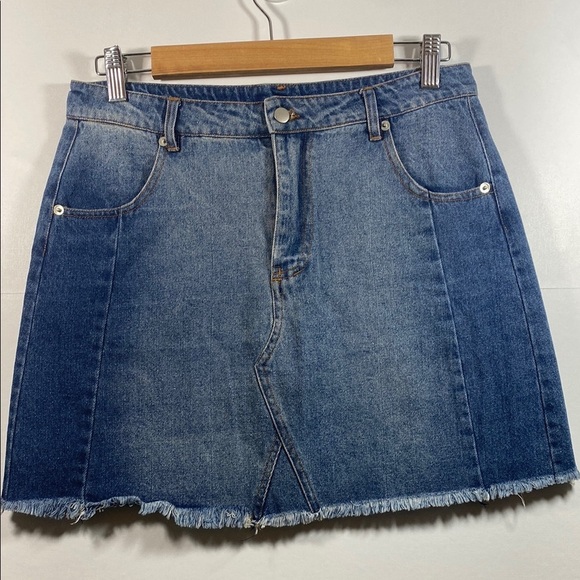 Altar'd State Dresses & Skirts - Altar'd State Blue A-Line Mini Skirt Casual